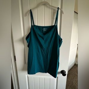 Catherine’s teal lace cami 5x